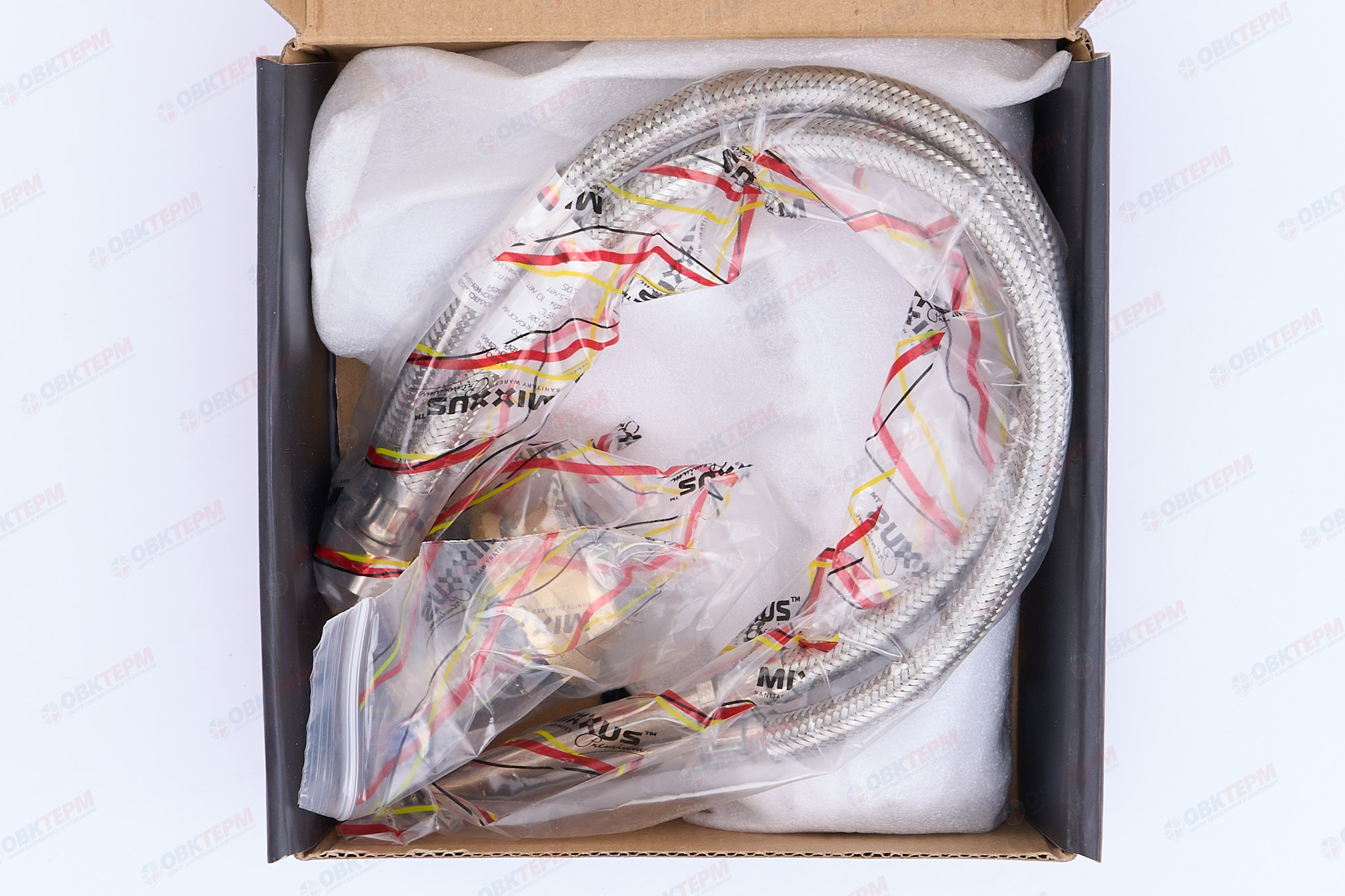 Смеситель д/умывальника MIXXUS PREMIUM TIGER 001 Ø35 ГАЙКА BLACK (10 шт/ящ) - миниатюра №6