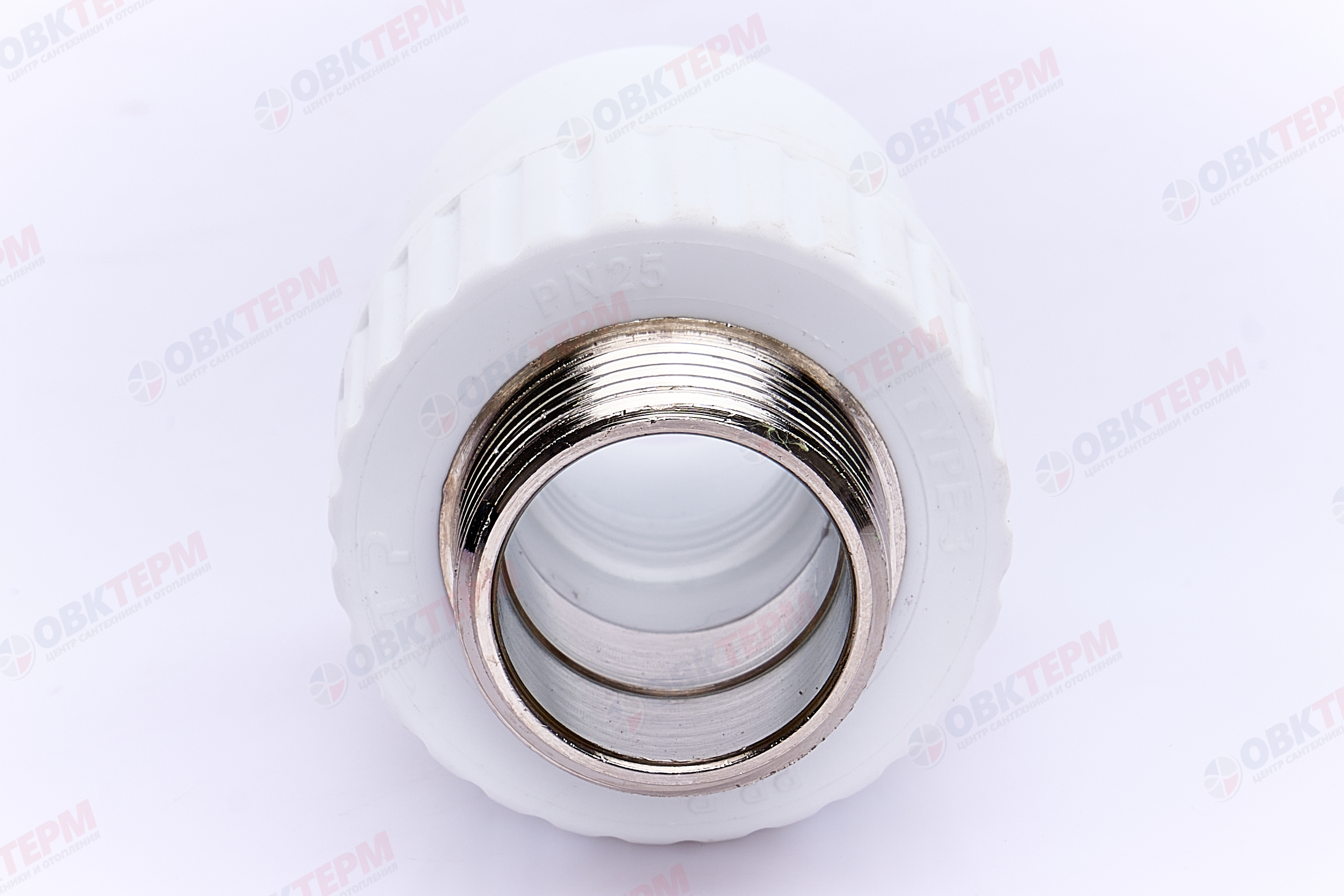 МРН  25 *1"    БЕЛАЯ PP-R    (RTP)    (40/10) старый арт. 30961 - Изображение №3