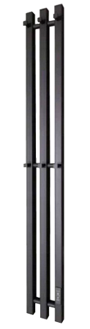 Полотенцесушитель электрический ТДА ЛНК - Э вертикаль 21х100 терморегулятор, скрытая проводка АДВ - Изображение №1