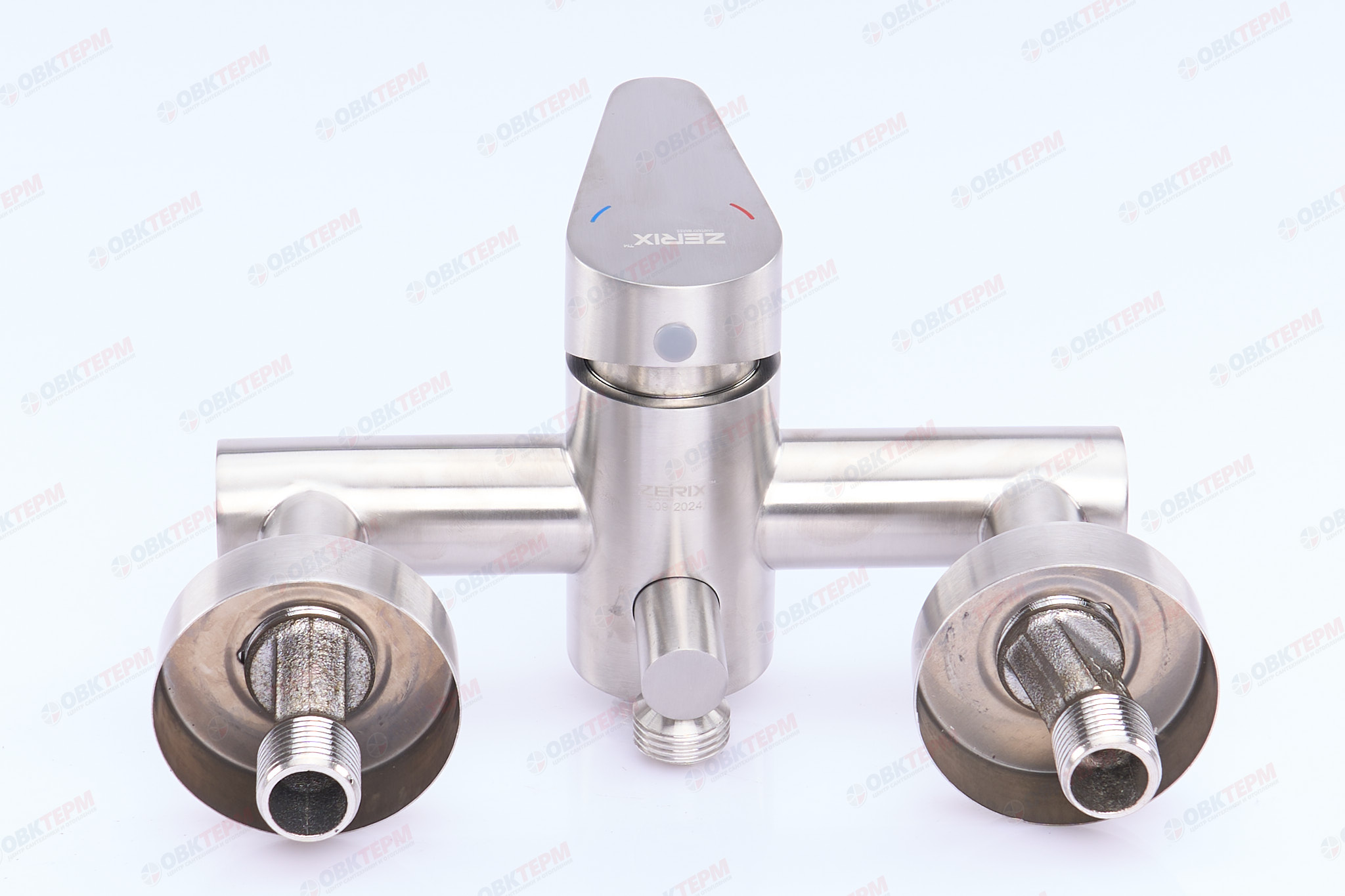 Смеситель д/ванны нерж/сталь ZERIX - FOX-006 (EURO)  8 шт/ящ - миниатюра №6