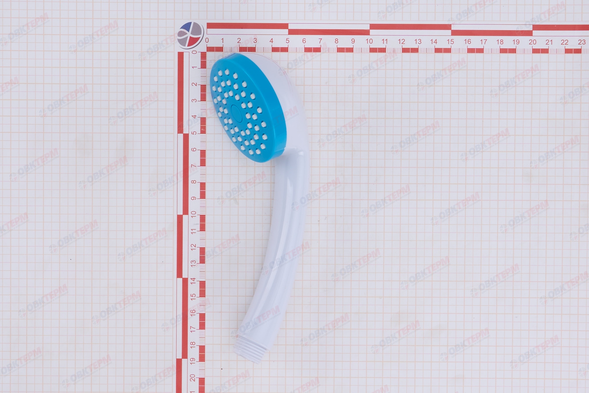 Лейка д/душа ручная ZERIX  WKY-1300 ( 1 режим) (100 шт/ящ) - миниатюра №5