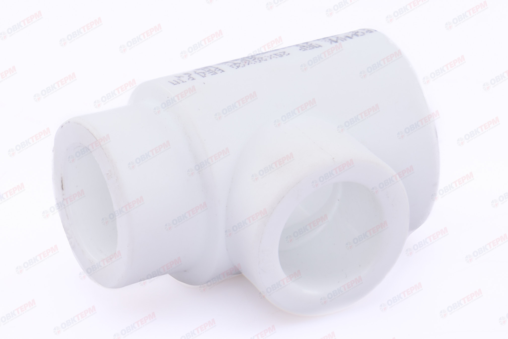 Тройник  25*20*20   БЕЛЫЙ PP-R   (RTP)    (100/25) - миниатюра №2