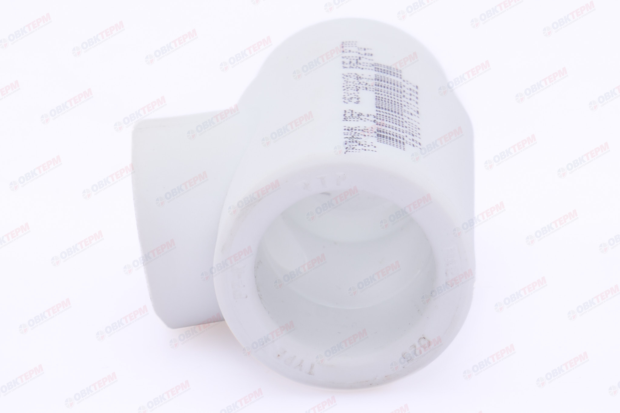Тройник  25*20*20   БЕЛЫЙ PP-R   (RTP)    (100/25) - миниатюра №5