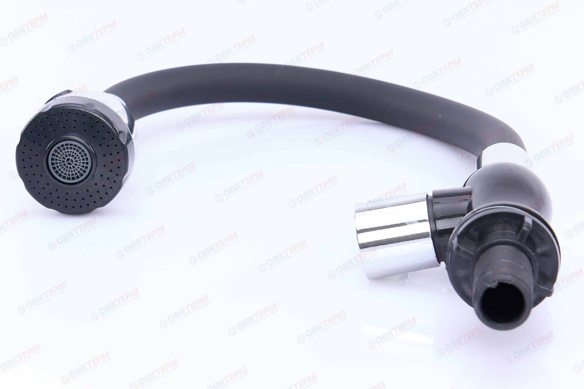 Смеситель моно BRIMIX 6632 чёрный /для холодной воды /гибкий излив /ABS-пластик - Изображение №5