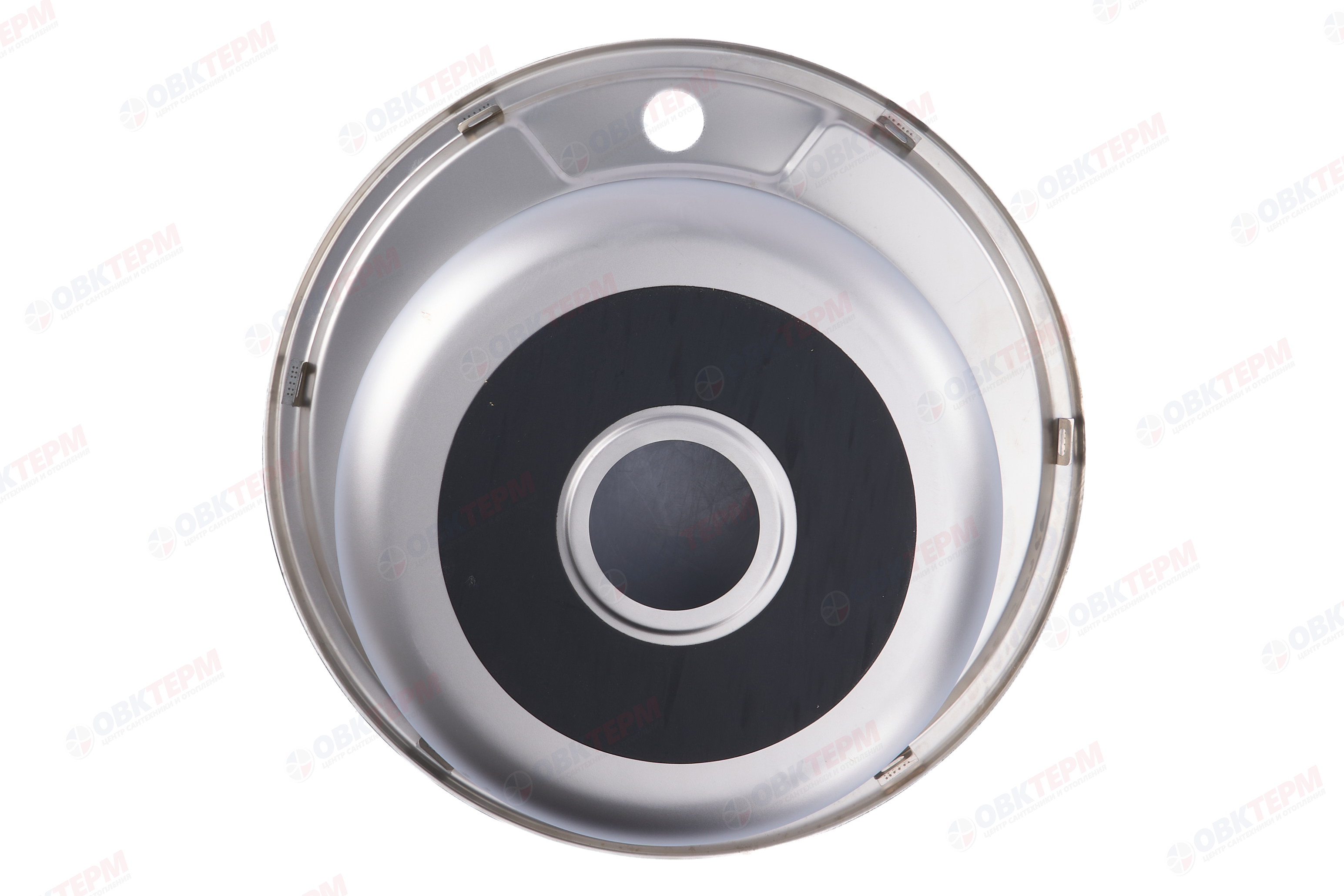 ZERIX мойка Z490-06-180E (SATIN) ВРЕЗНАЯ /сифон (10шт/ящ) - миниатюра №5