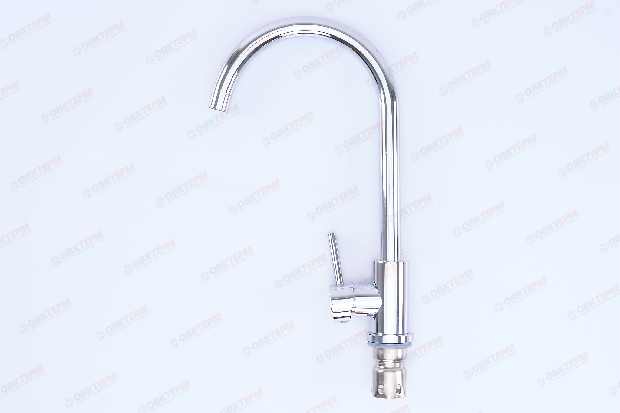 Смеситель д/кухни нерж/сталь CHAMPION SUS-011-N CHROME (без подводки)  (10 шт/ящ) - Изображение №3