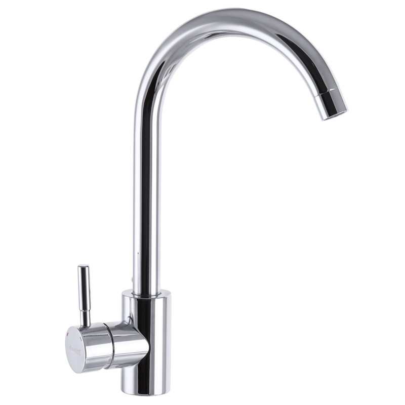 Смеситель д/кухни нерж/сталь CHAMPION SUS-011-N CHROME (без подводки)  (10 шт/ящ) - изображение №1
