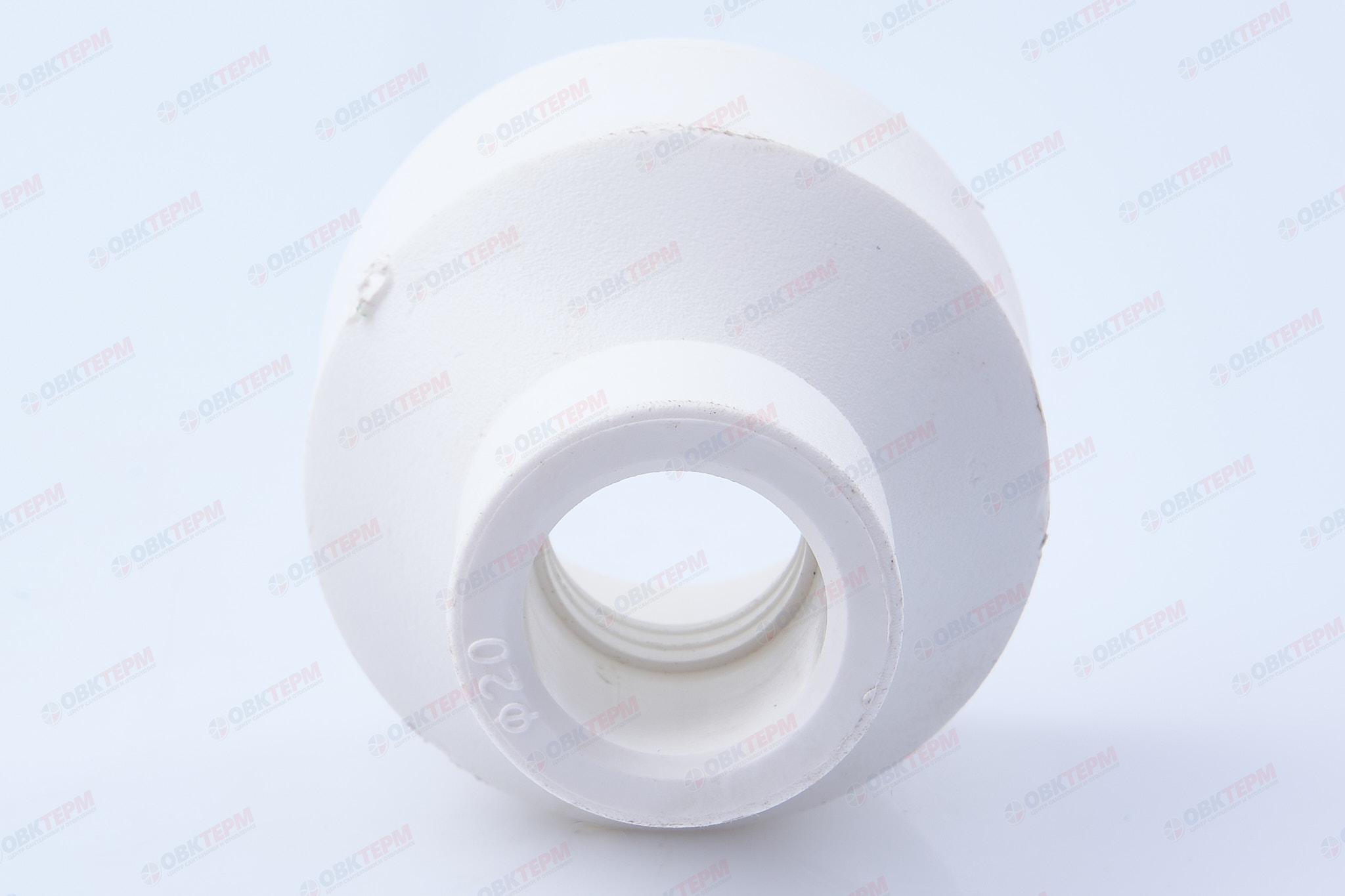 Муфта переход. 50*20   ВН   БЕЛАЯ   (PRO AQUA)    (120/30) - миниатюра №5