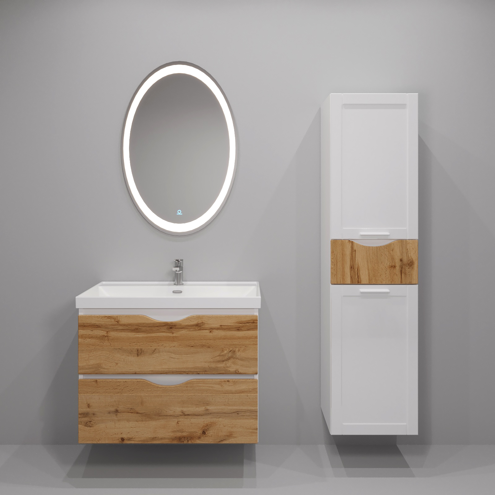 Тумба подвесная EvaGold  80 "Ингрид" (ум Line 80/ Миранда 80/ Como 80) - Изображение №4