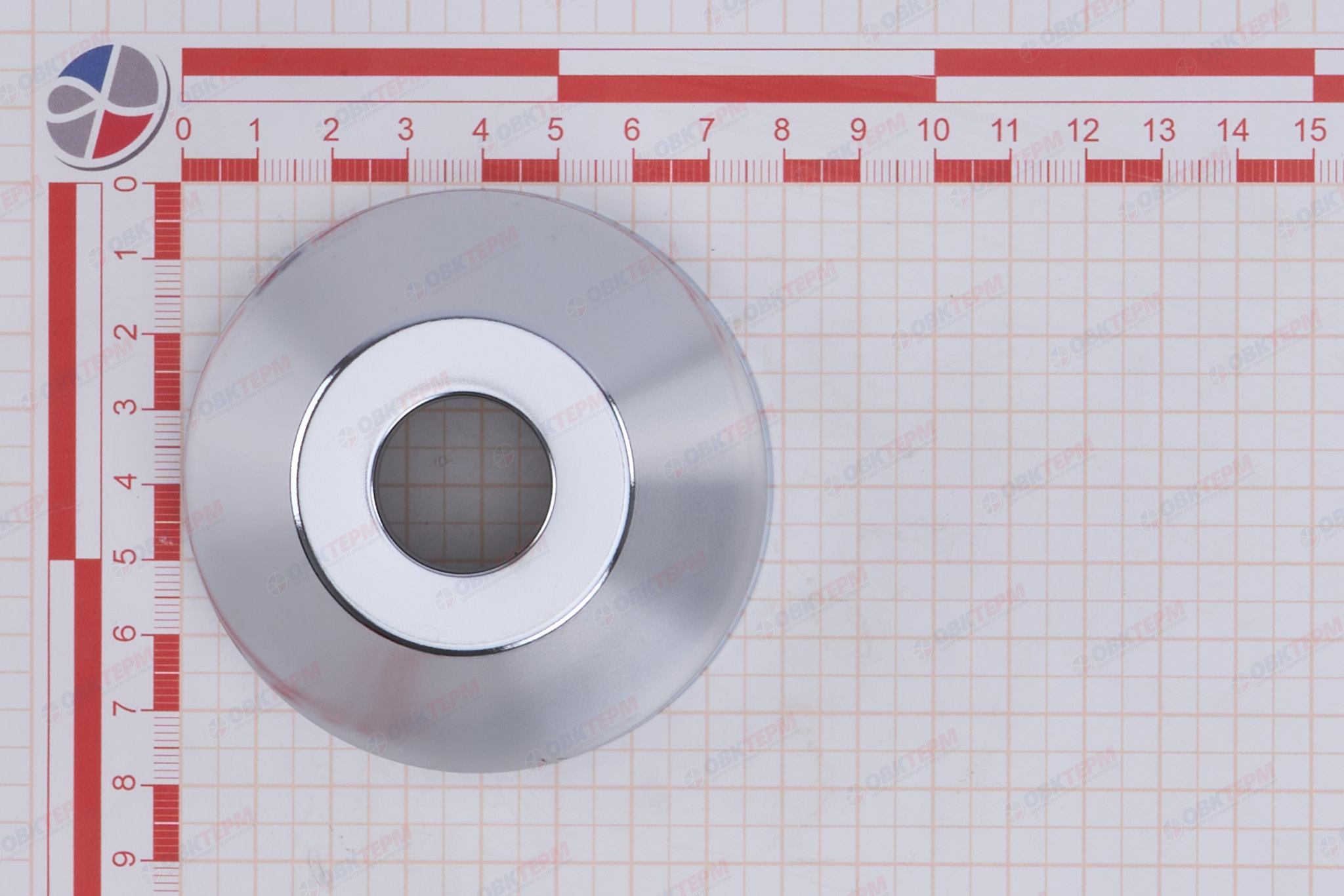 Чашка декоративная TIM (хромированная) глубокая 1/2   (100шт/800ящ) - Изображение №4