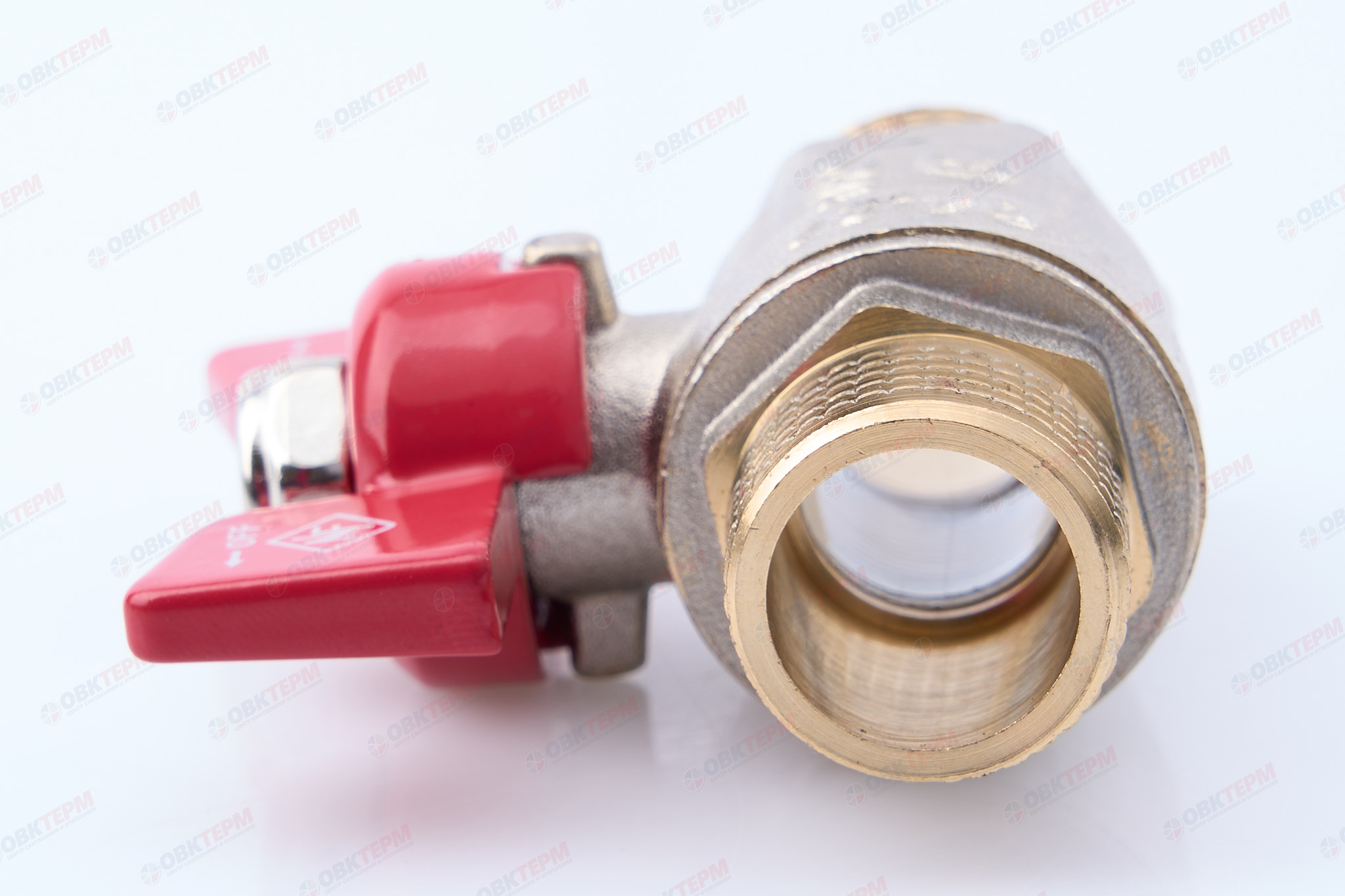 Кран шаровый    NOLF Classic     1/2" НН   бабочка   усиленный  (96/12) - миниатюра №6