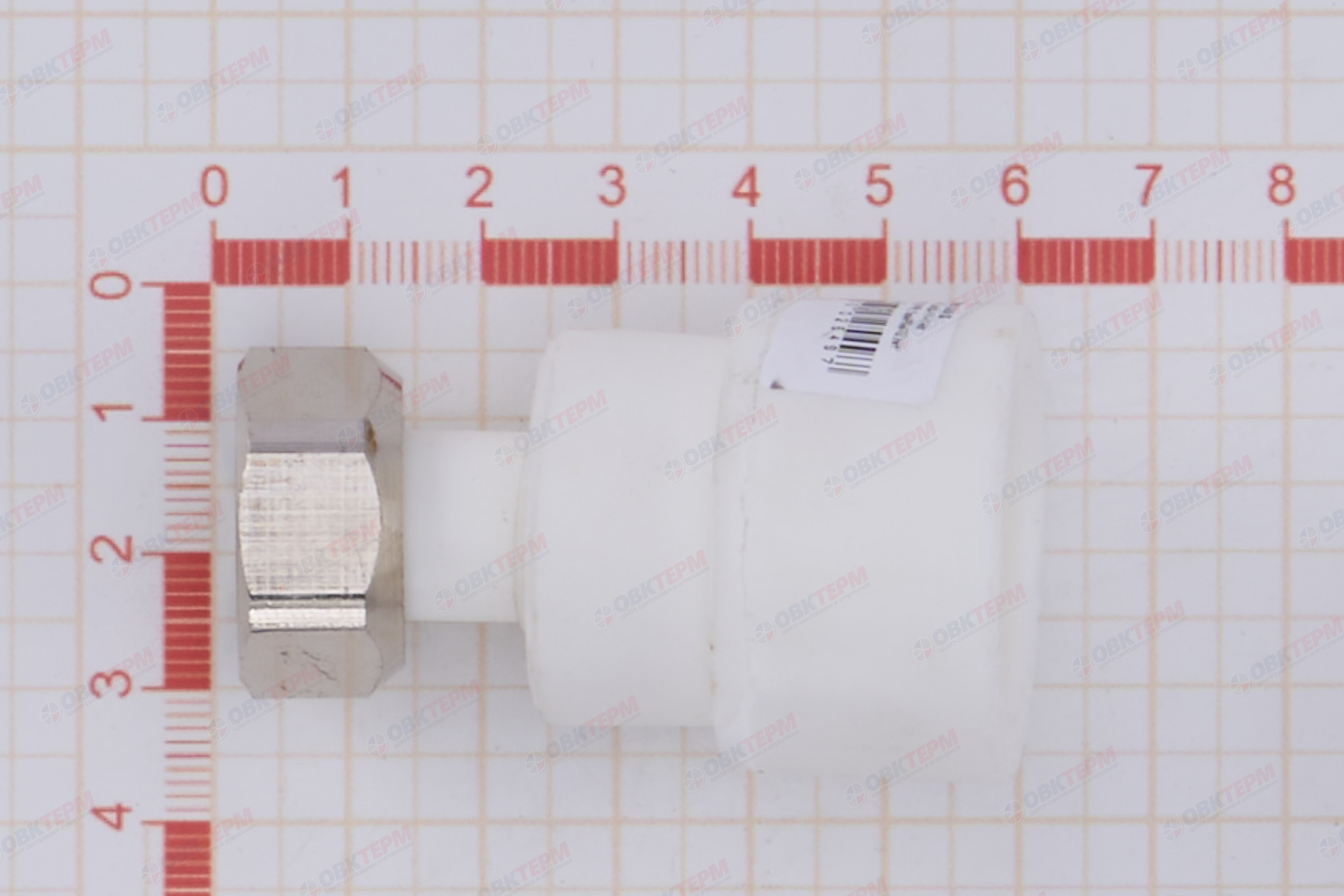 НВ СНГ 25 * 1/2"       БЕЛАЯ PP-R      (RTP)    (100/1) - миниатюра №6