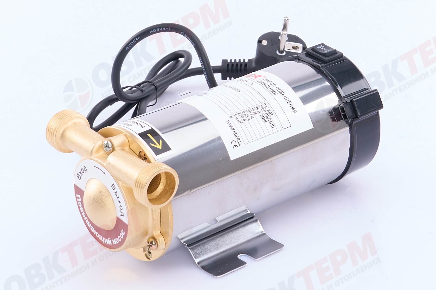 Насос повышения давления  KP.P15-GRS15  KOER (0,12кВт/25л/15м) - Изображение №2