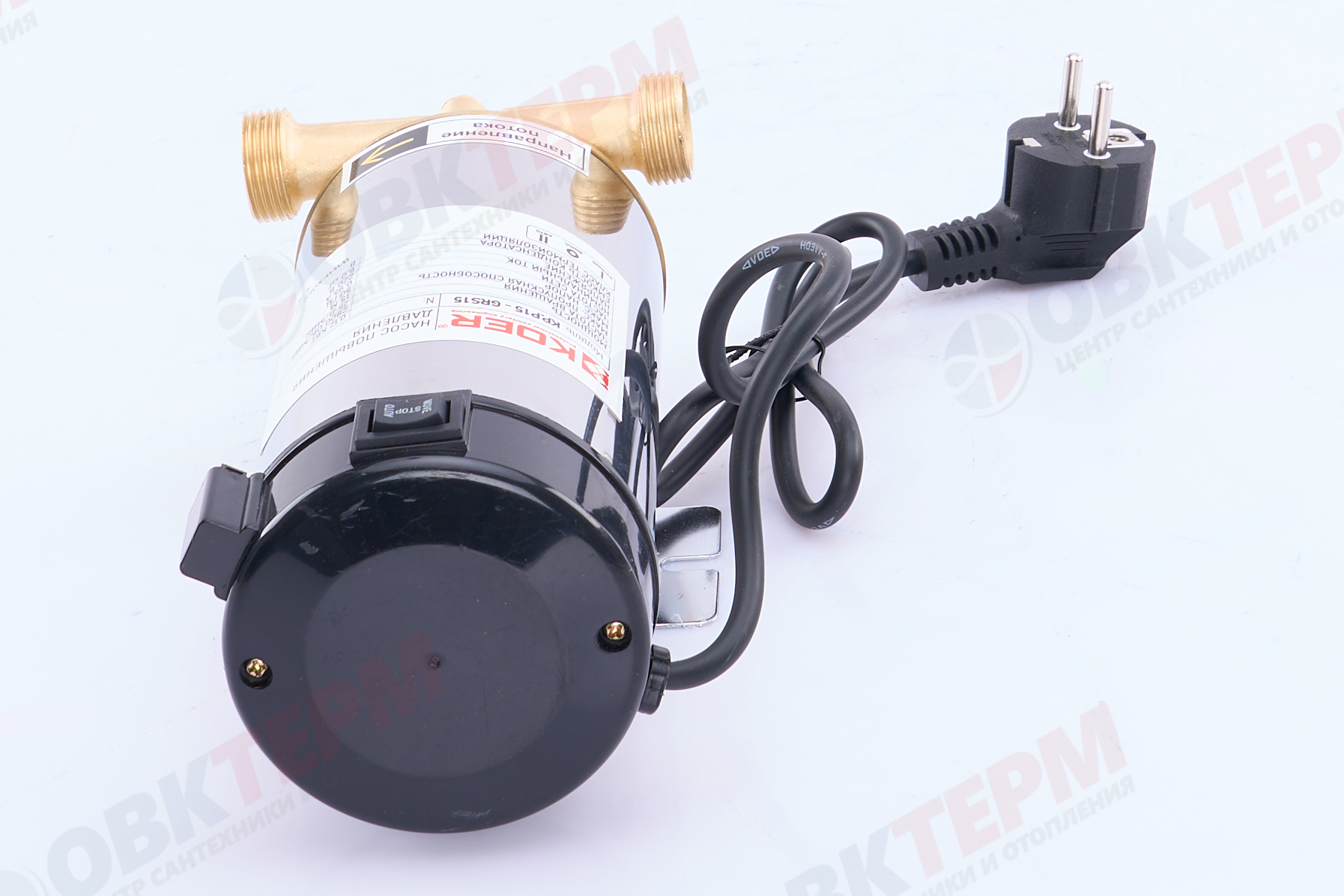 Насос повышения давления  KP.P15-GRS15  KOER (0,12кВт/25л/15м) - Изображение №4