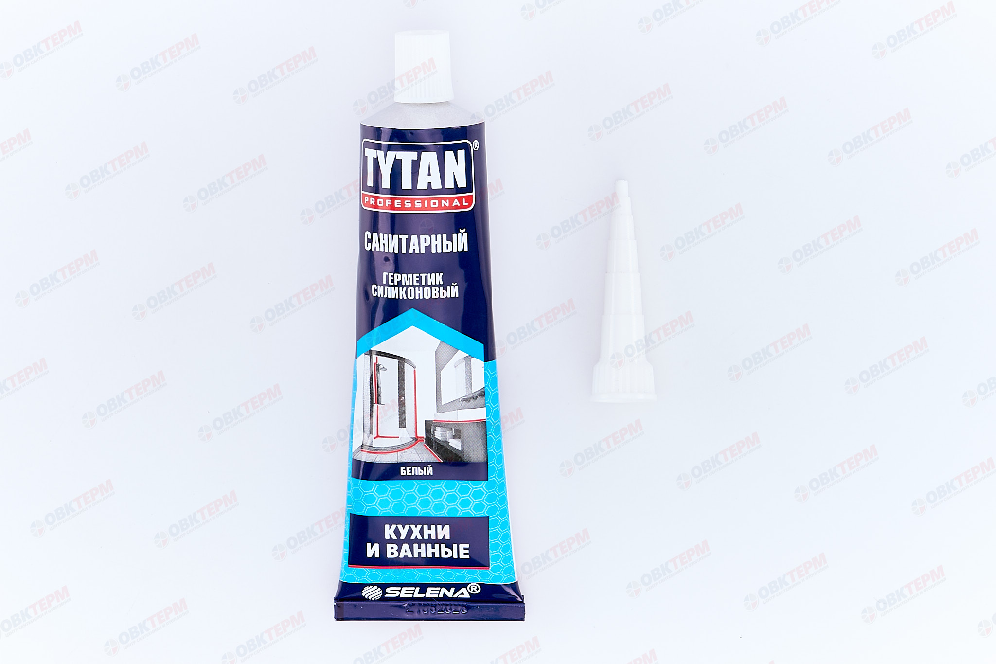 Герметик силиконовый Санитарный белый 85мл (24шт/уп) Tytan Professional - Изображение №1