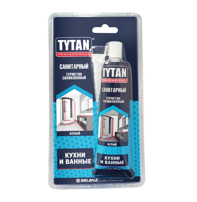 Герметик силиконовый Санитарный белый 85мл (24шт/уп) Tytan Professional - Изображение №2