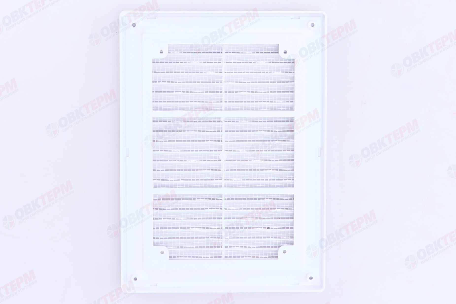 Решетка вентиляционная ПР Ш184*В253 разъемная, с антимоскитной сеткой (100шт/уп) Эвент - миниатюра №6