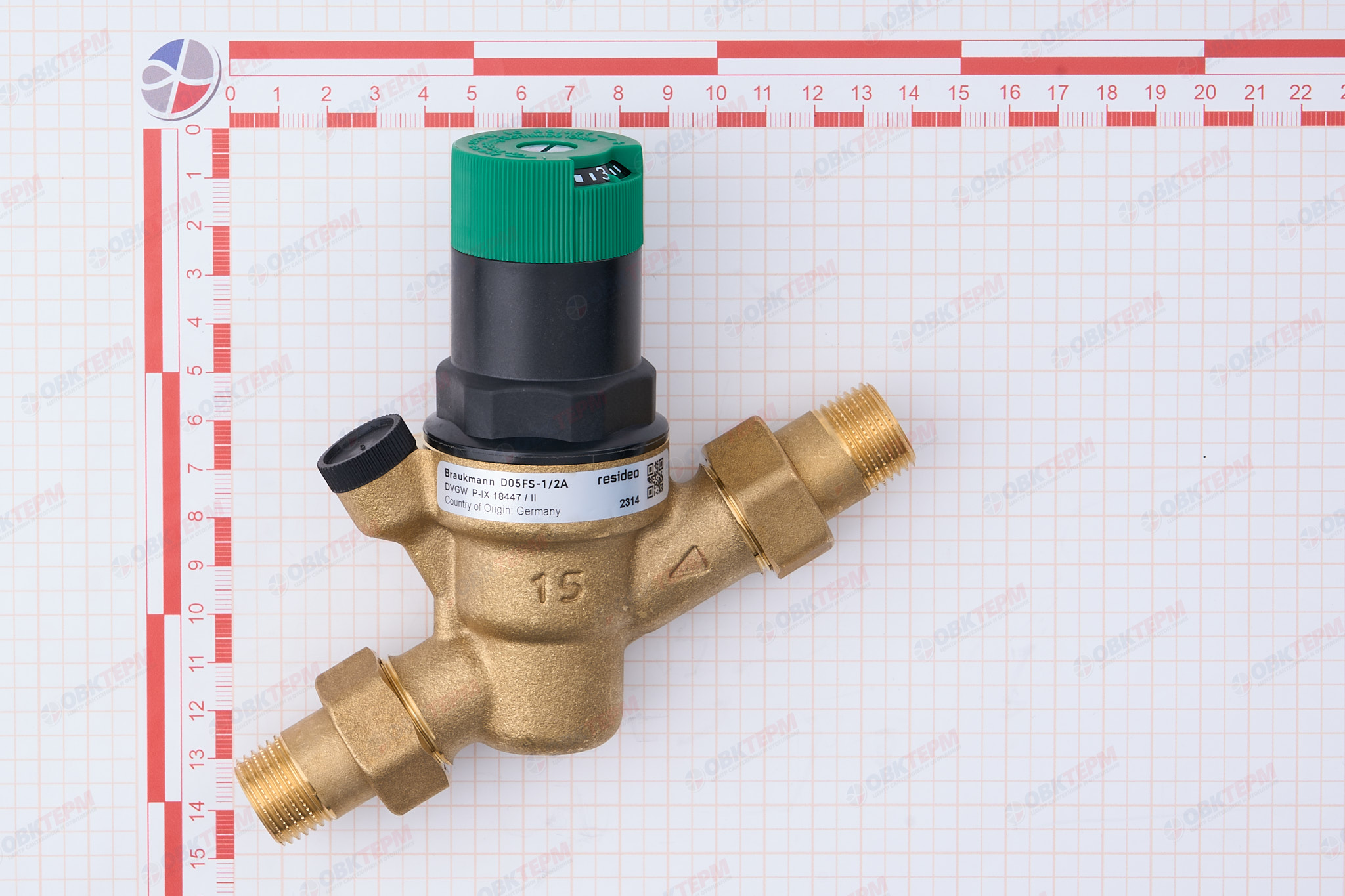 Редуктор  Honeywell/Braukmann  D05F -  1/2A - миниатюра №8