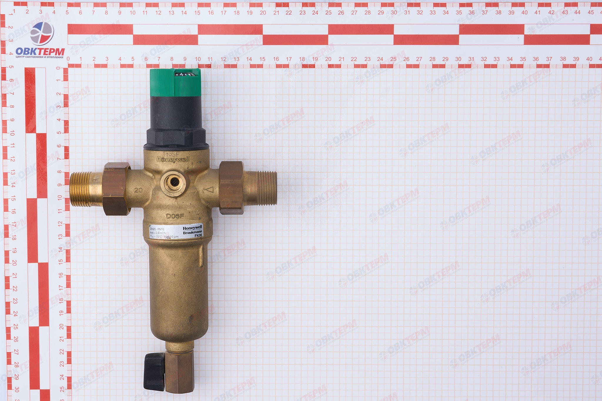 Фильтр-редуктор   Honeywell/Braukmann Mini plus  FK06 -3/4AAМ - миниатюра №8