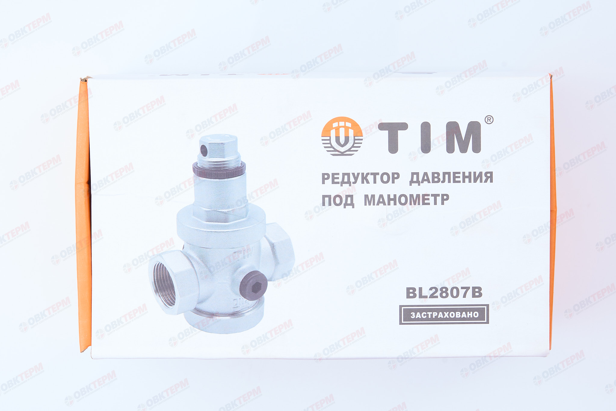Редуктор давления под манометр 2"  TIM BL-2807B - миниатюра №8