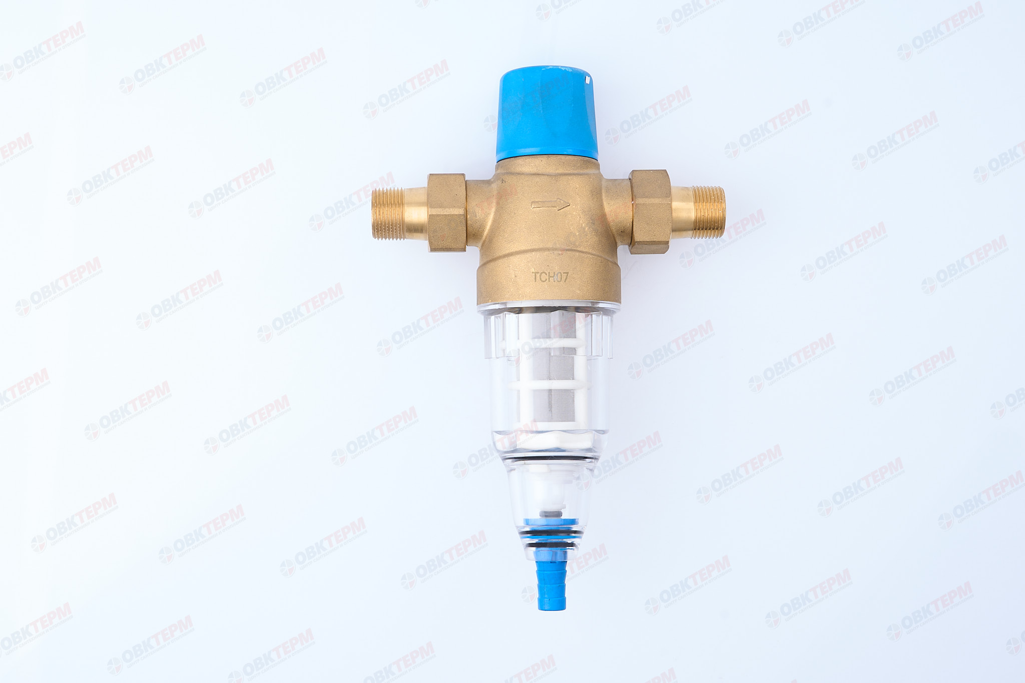 Фильтр с обратной промывкой  3/4" TIM JH-2002R - Изображение №3