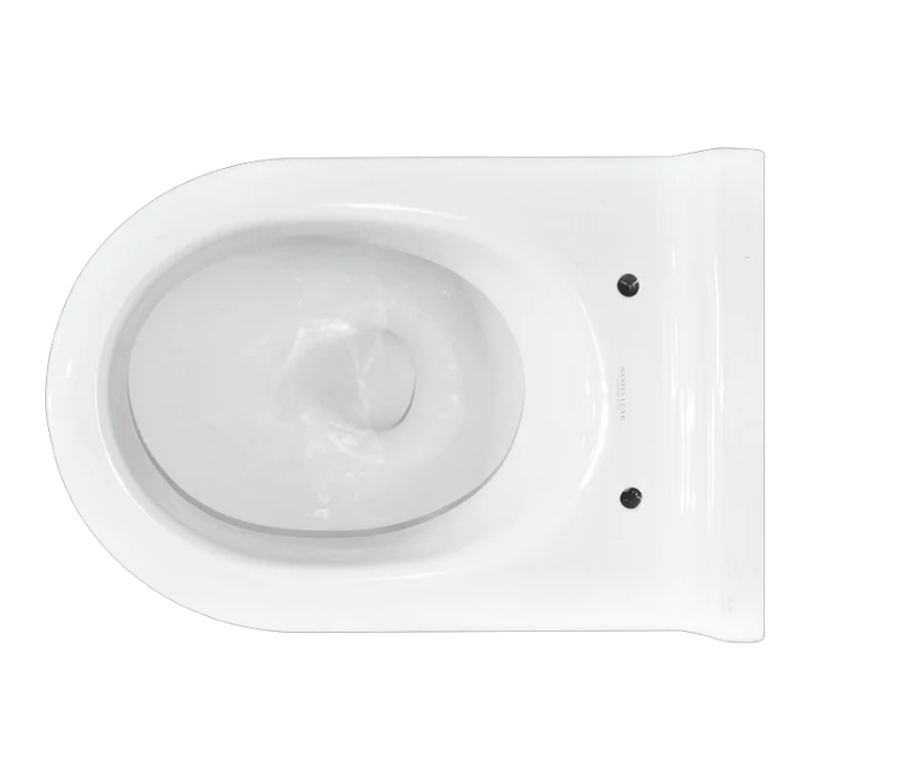 Унитаз подвесной SANITA LUX  Attica (сиденье дюропласт, SC, Clip Up) В365xГ507xШ377 - Изображение №3