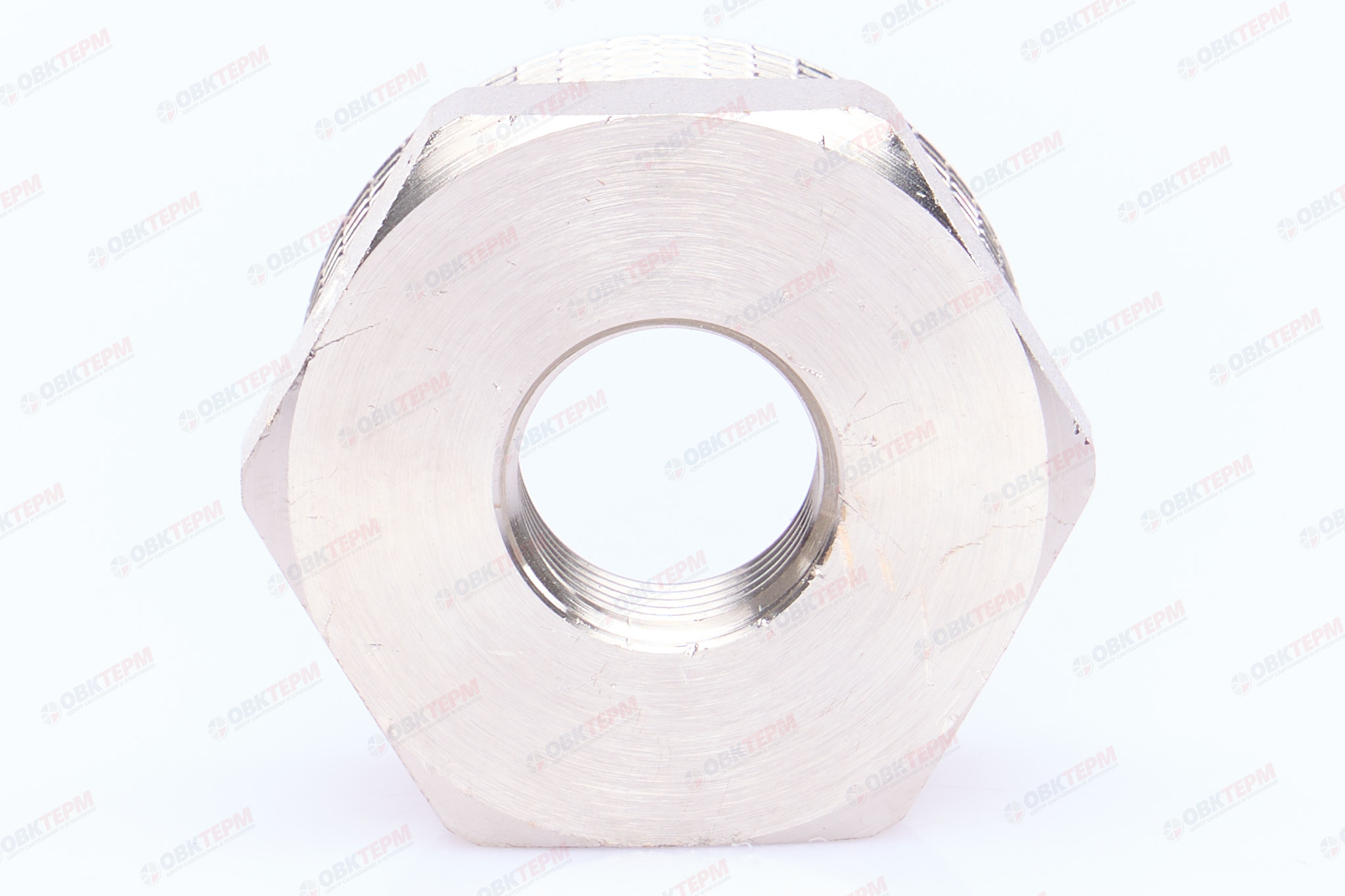 Футорка 1 1/2" -   1/2"   Никель ZEISSLER                   (65/5) - Изображение №4