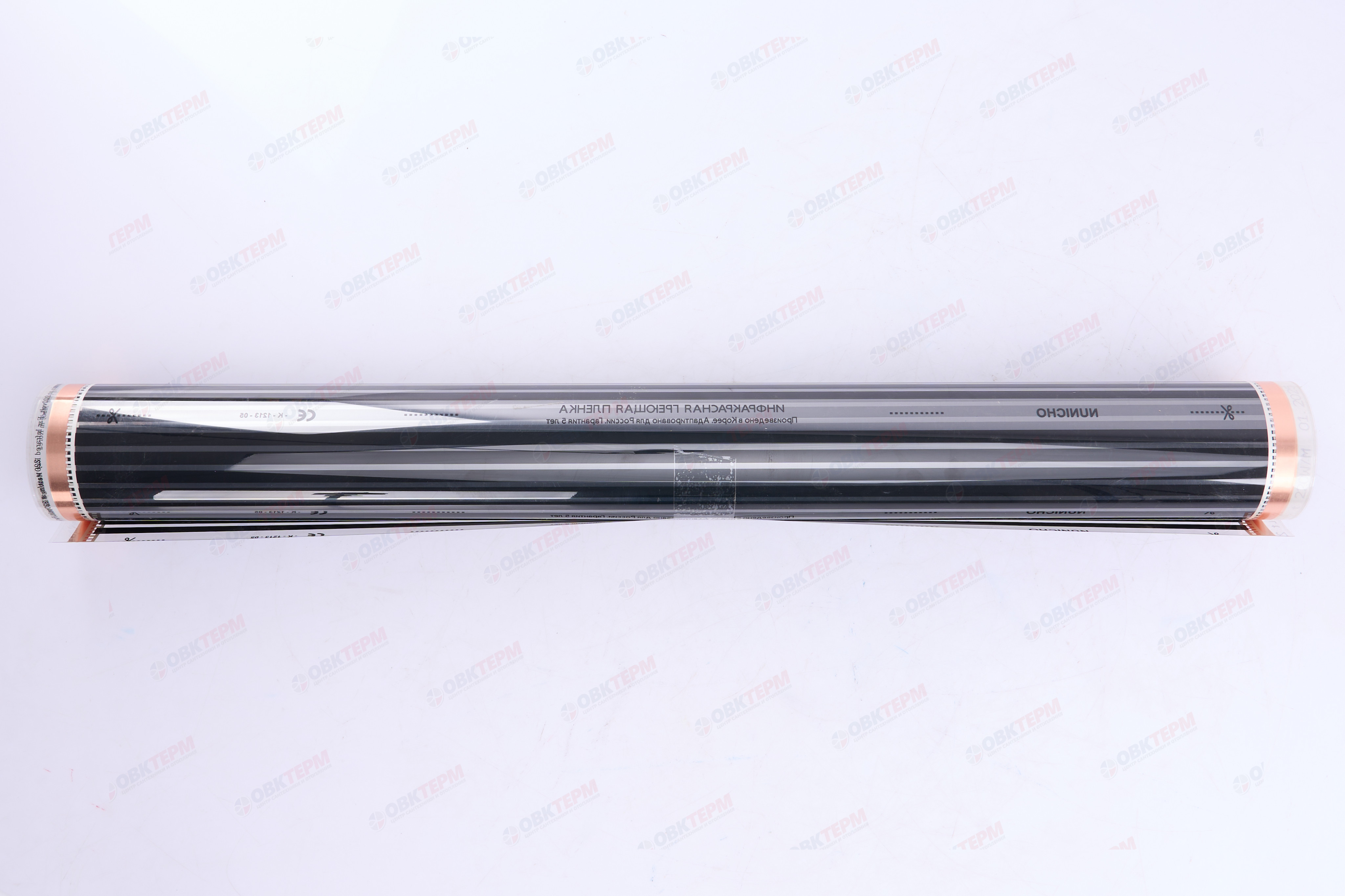 Термопленка Q-TERM 100см*0,338мм*70м (по 0,25 м) (220 Вт/м2) - Изображение №2