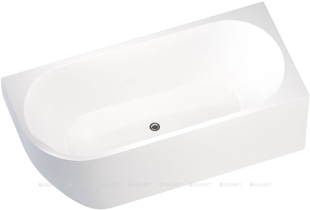 Ванна акрил AQUANET FAMILY ELEGANT B 180х80 слив-перелив, белый Gloss Finish (260049) - миниатюра №2