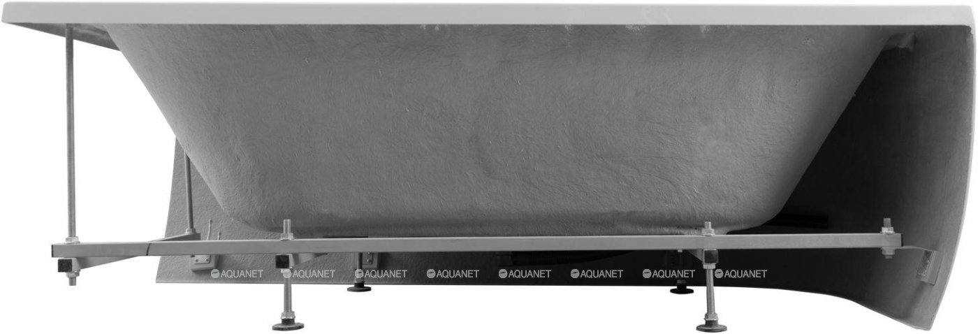 Ванна акрил AQUANET FAMILY ELEGANT B 180х80 слив-перелив, белый Gloss Finish (260049) - миниатюра №4