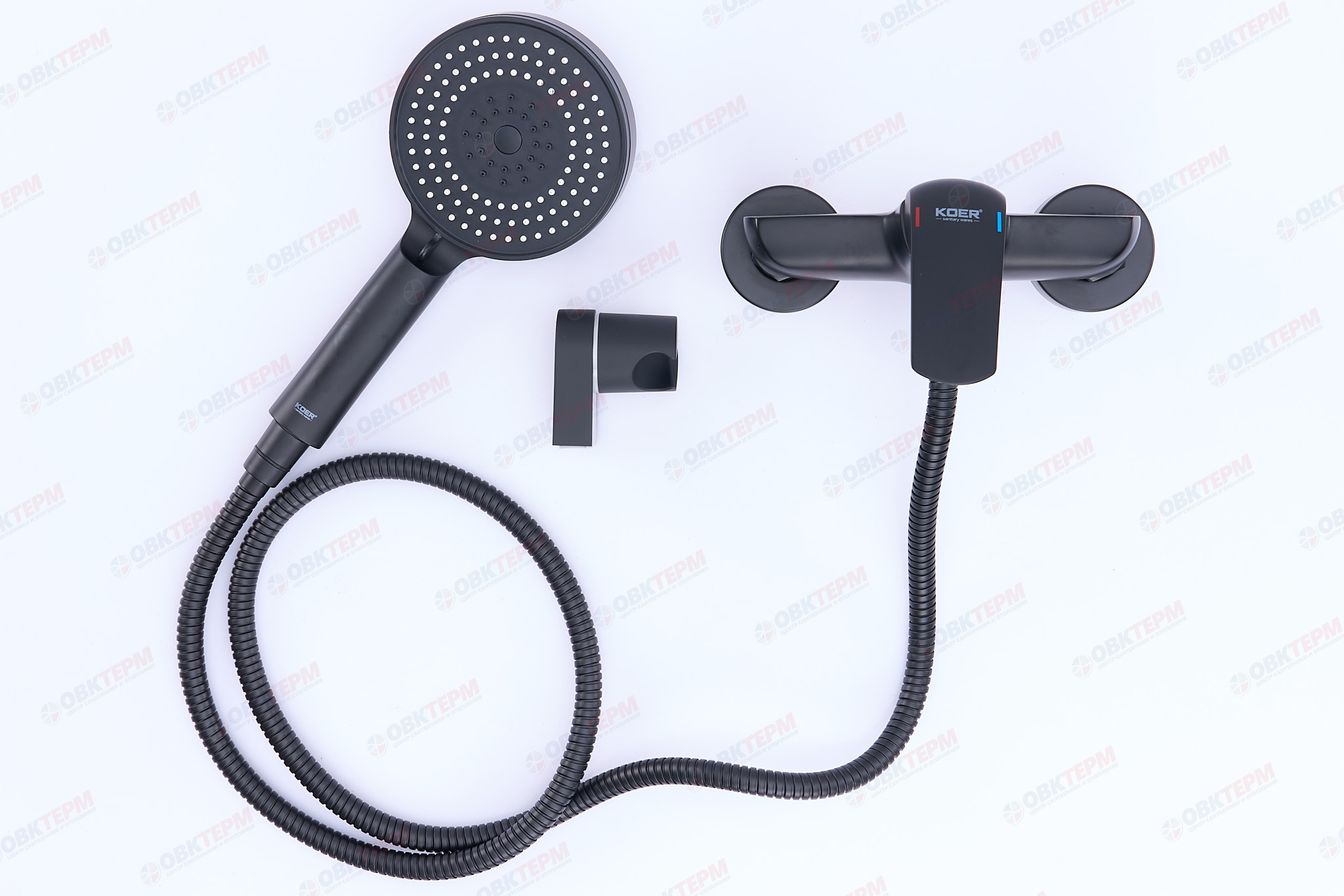 Смеситель д/душа KOER KB-30008-05  (Цвет черный) (8шт/ящ) - Изображение №3