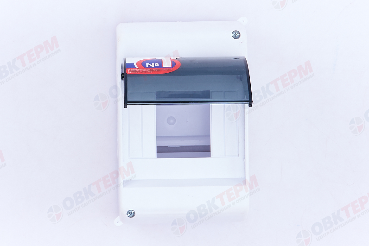 Корпус для 4-х авт. выкл. прозр. крышка пластик. бел. ОП КМПн 2/4 Krepta 3 IP30 IEK - миниатюра №8