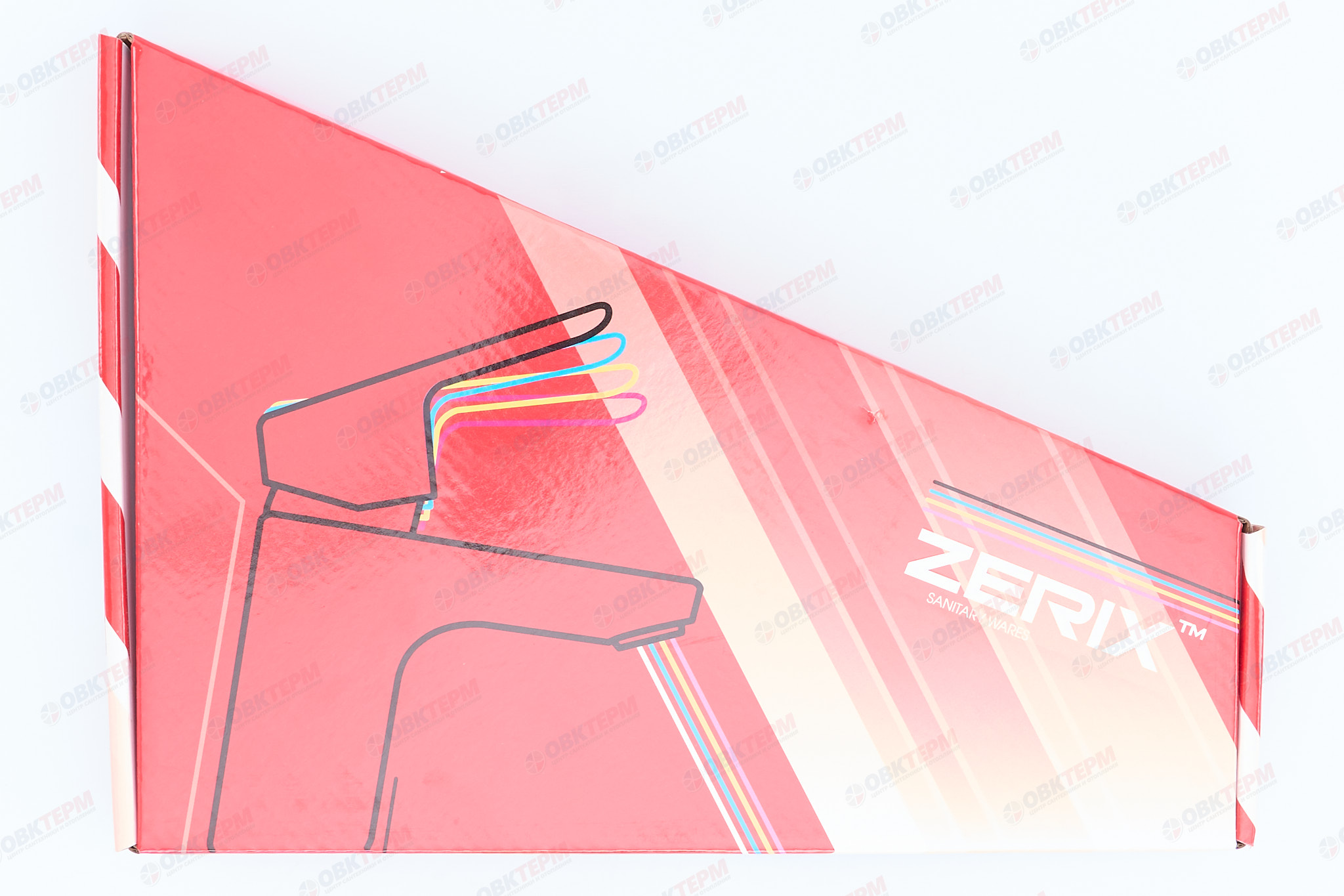 Смеситель д/кухни ZERIX YUB 279 ГАЙКА WHITE (10 шт/ящ) - миниатюра №6