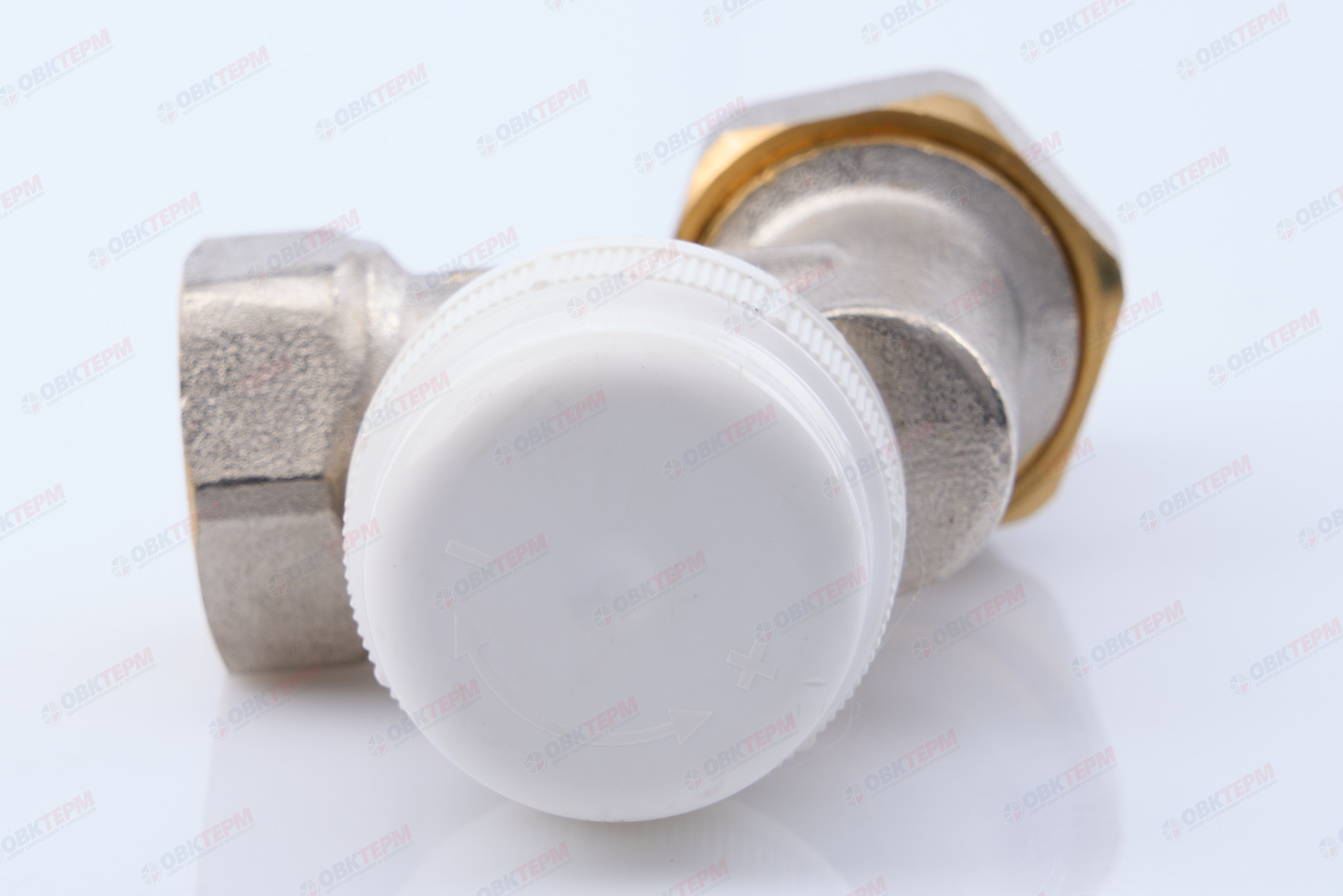 Кран термостатический KOER  1/2"х1/2" угловой KR.931-GI антипротечка - Изображение №5