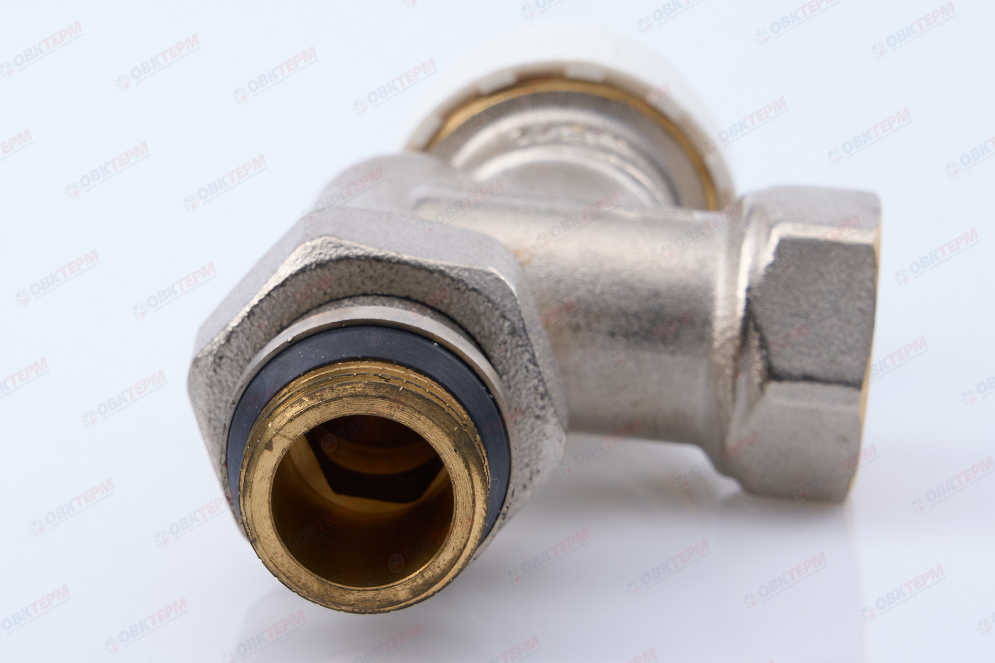 Кран термостатический KOER  1/2"х1/2" угловой KR.931-GI антипротечка - миниатюра №6