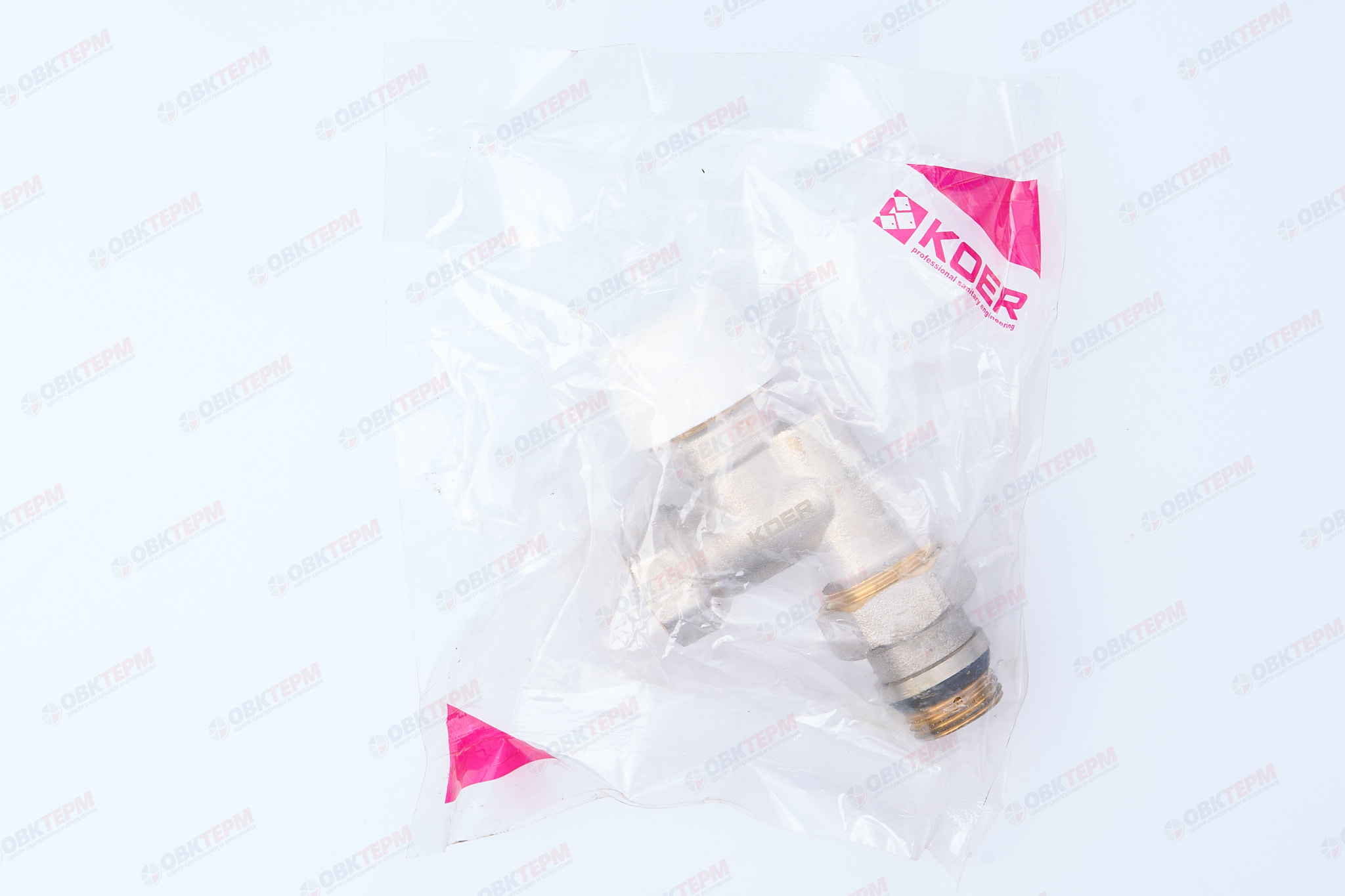Кран термостатический KOER  1/2"х1/2" угловой KR.931-GI антипротечка - миниатюра №8