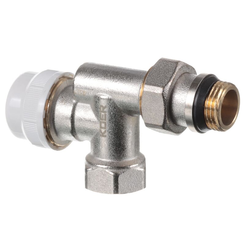 Кран термостатический KOER  1/2"х1/2" угловой KR.931-GI антипротечка - Изображение №2