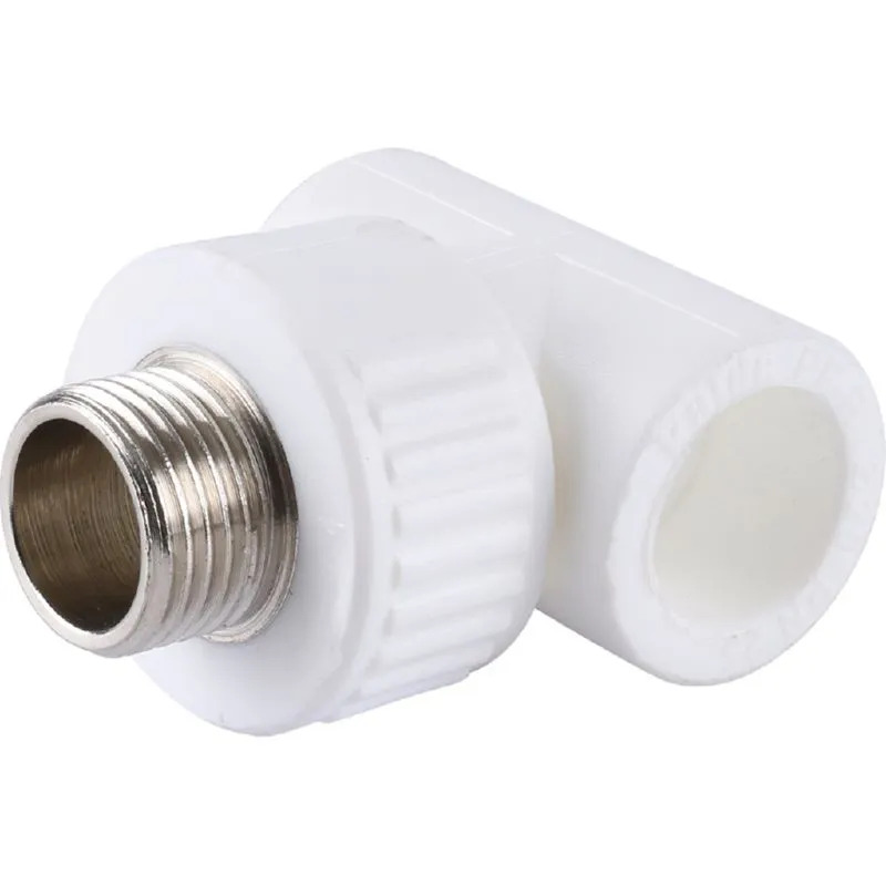 Тройник с МРН 32 * 3/4" * 32    БЕЛЫЙ PP-R   (KALDE)     (45) - Изображение №1