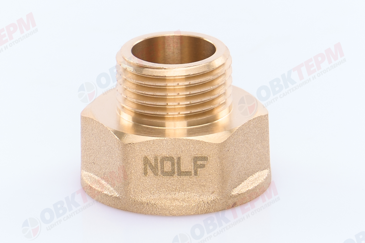 Переходник       3/4" В  -  1/2" Н         NOLF Classic   (320ящ/40шт) - Изображение №1