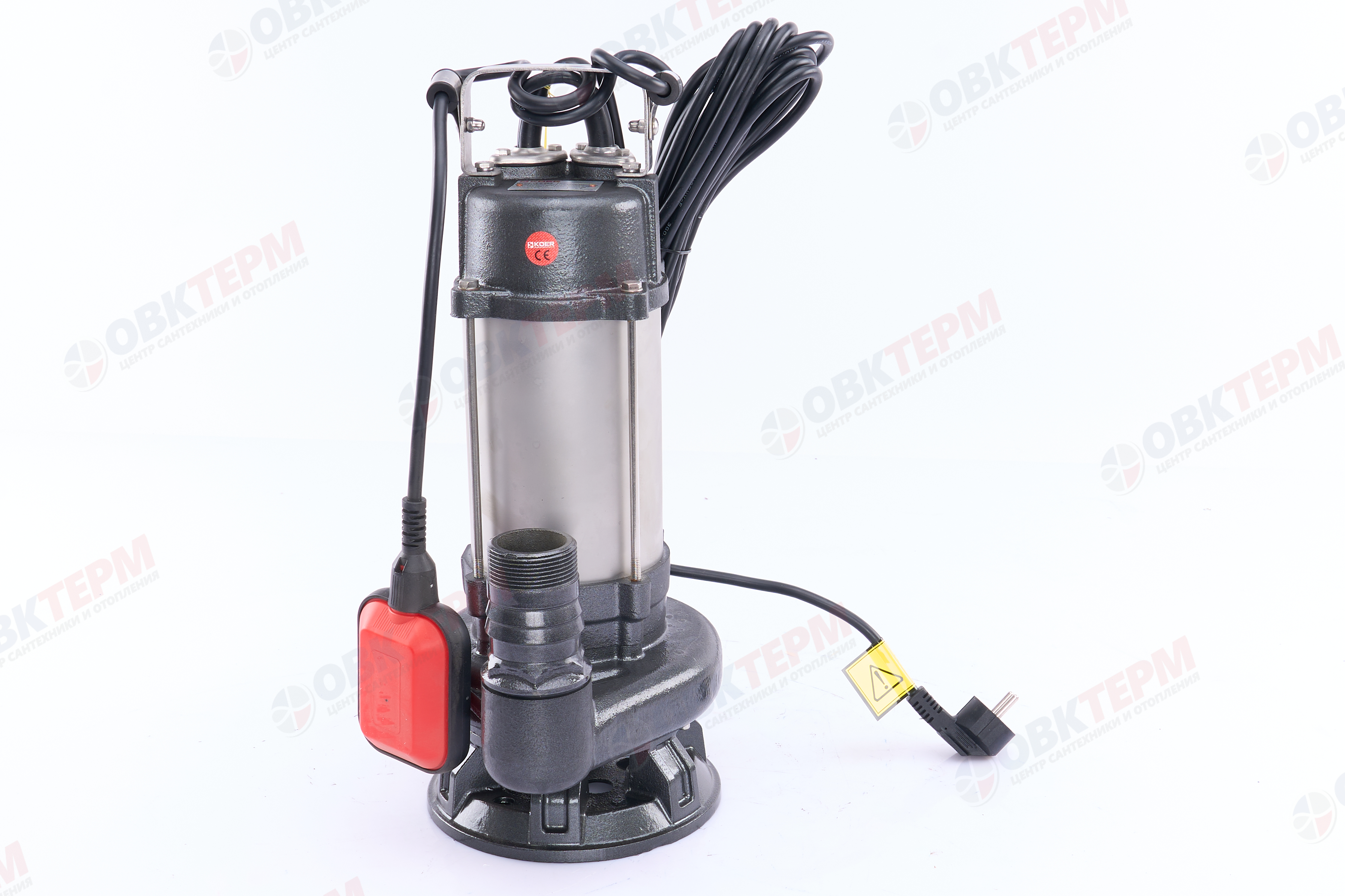 Насос фекальный  WFD 6-12-0.55A  KOER  (550Вт/260л.м./15м, обм.медь) - Изображение №3