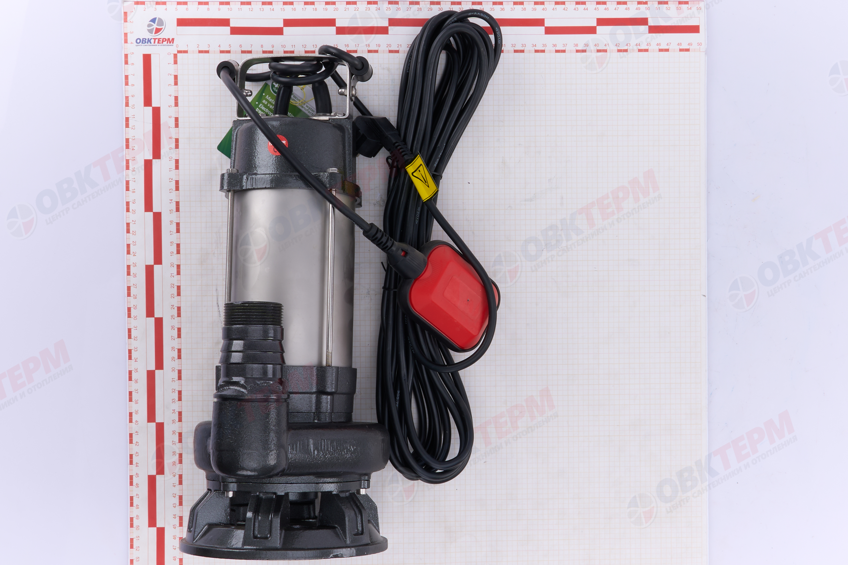 Насос фекальный  WFD 6-12-0.55A  KOER  (550Вт/260л.м./15м, обм.медь) - миниатюра №7