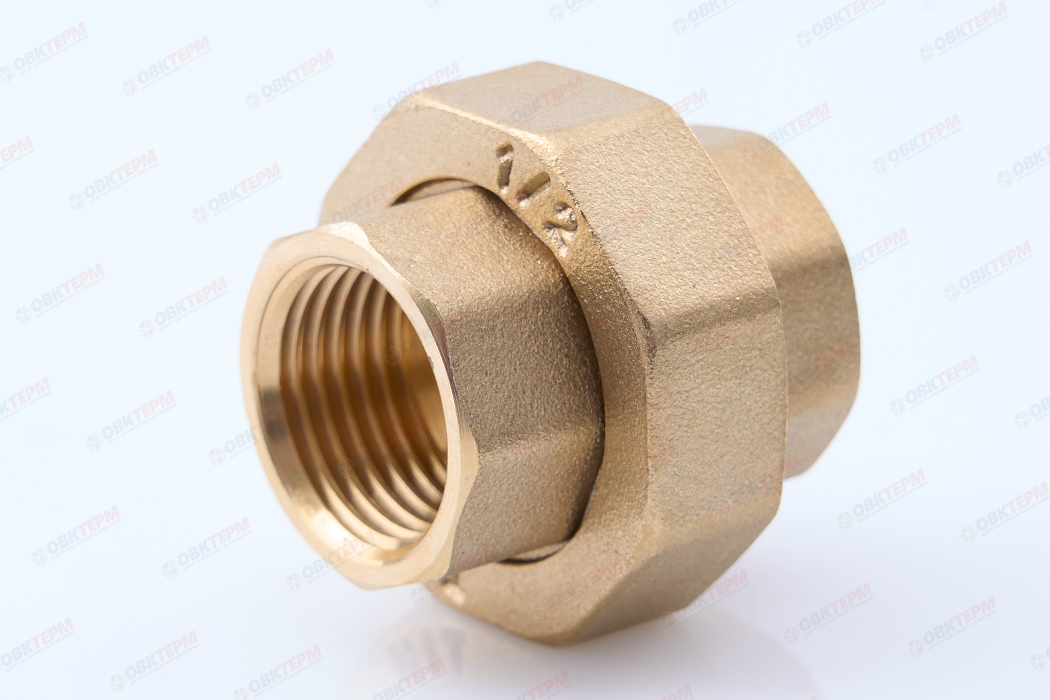 Американка    ТIМ   1/2"   BB   прямая           (90/10шт) - Изображение №1