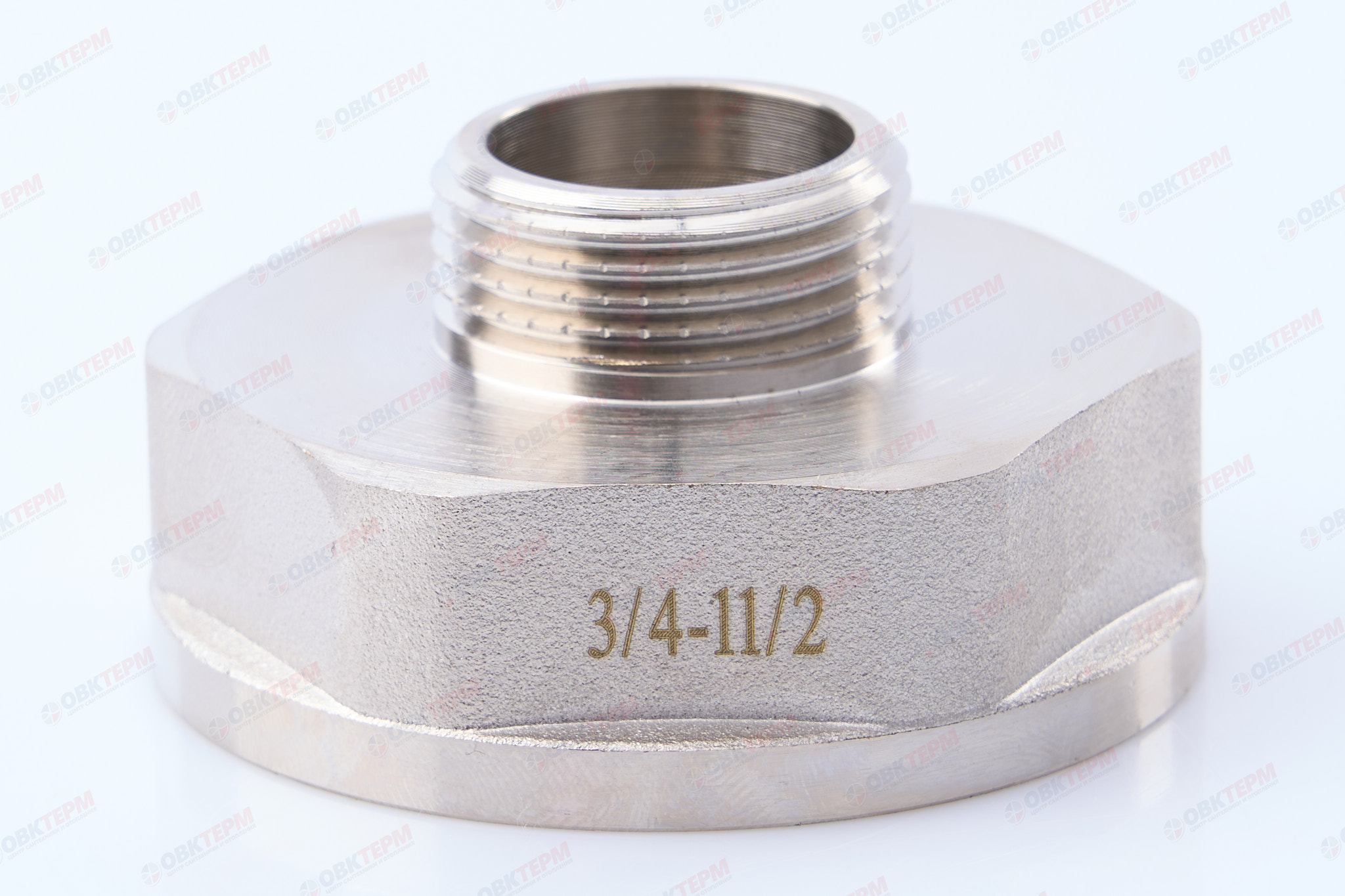 Переходник 1 1/2" -  3/4"  Никель ZEISSLER                   (70/5) - Изображение №1