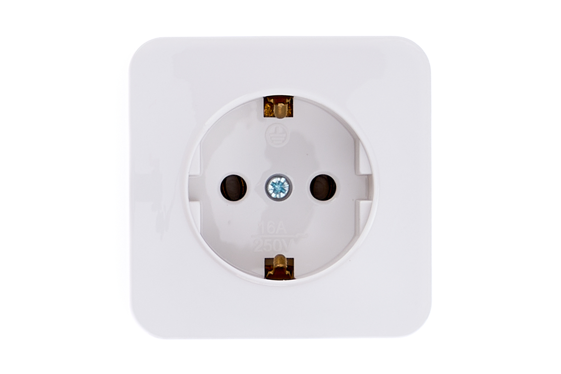 Розетка 1-местная с/з открытой установки, 250В, 16А, IP20, серия София, белый, MST16-11-01 - Изображение №3