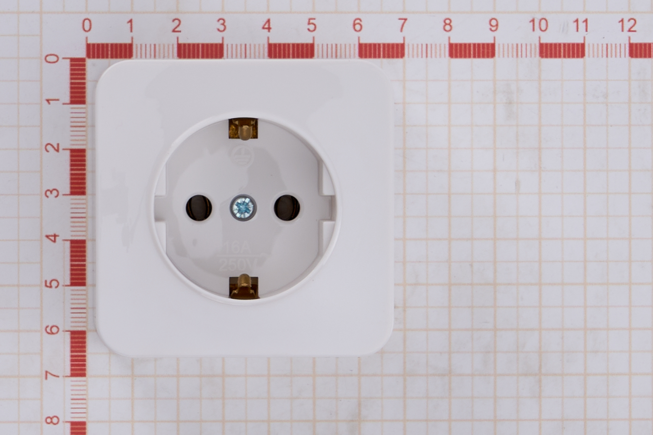 Розетка 1-местная с/з открытой установки, 250В, 16А, IP20, серия София, белый, MST16-11-01 - Изображение №5