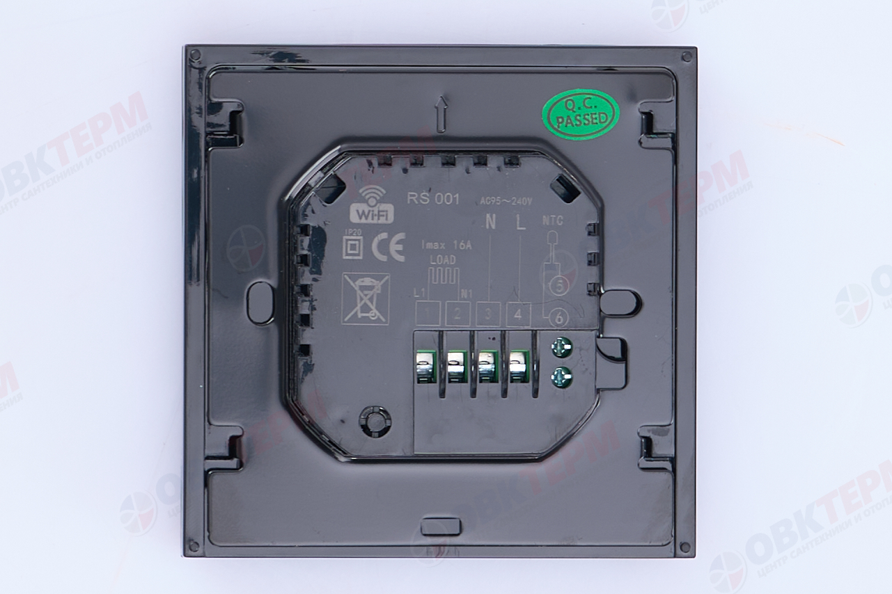 Терморегулятор RS-001 c Wi-Fi Black - Изображение №5
