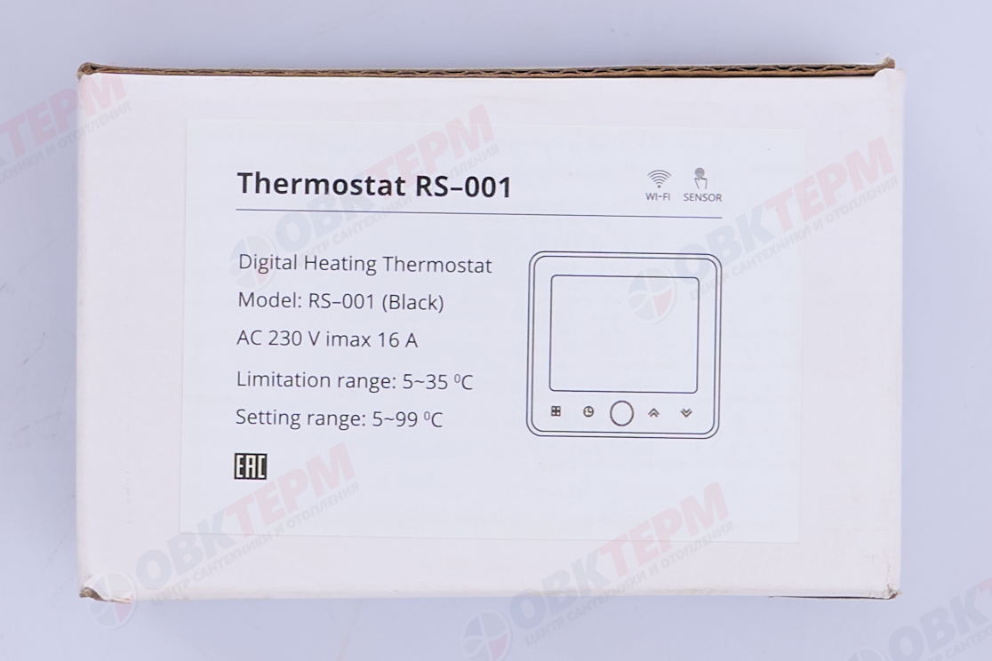 Терморегулятор RS-001 c Wi-Fi Black - миниатюра №6