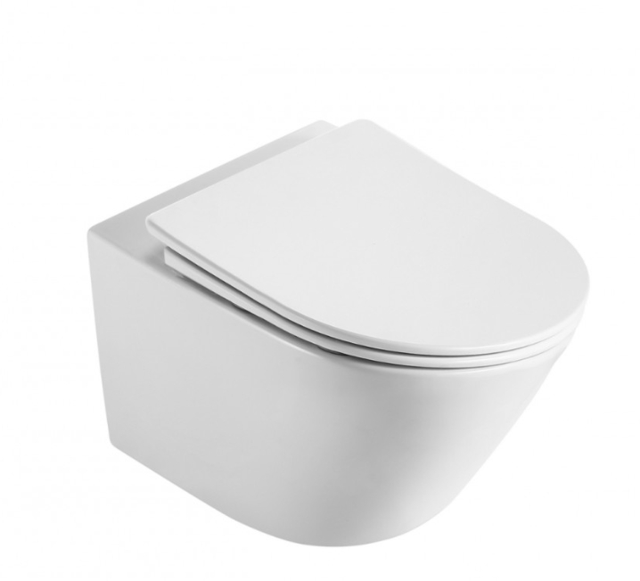 Унитаз-подвесной KNOIS KN9700200 Торнадо, белый, SC, дюропласт (500*360*350 мм) - Изображение №1