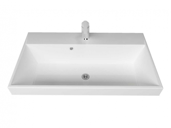 MARKO Умывальник мебельный Слим 60, белый - изображение №1