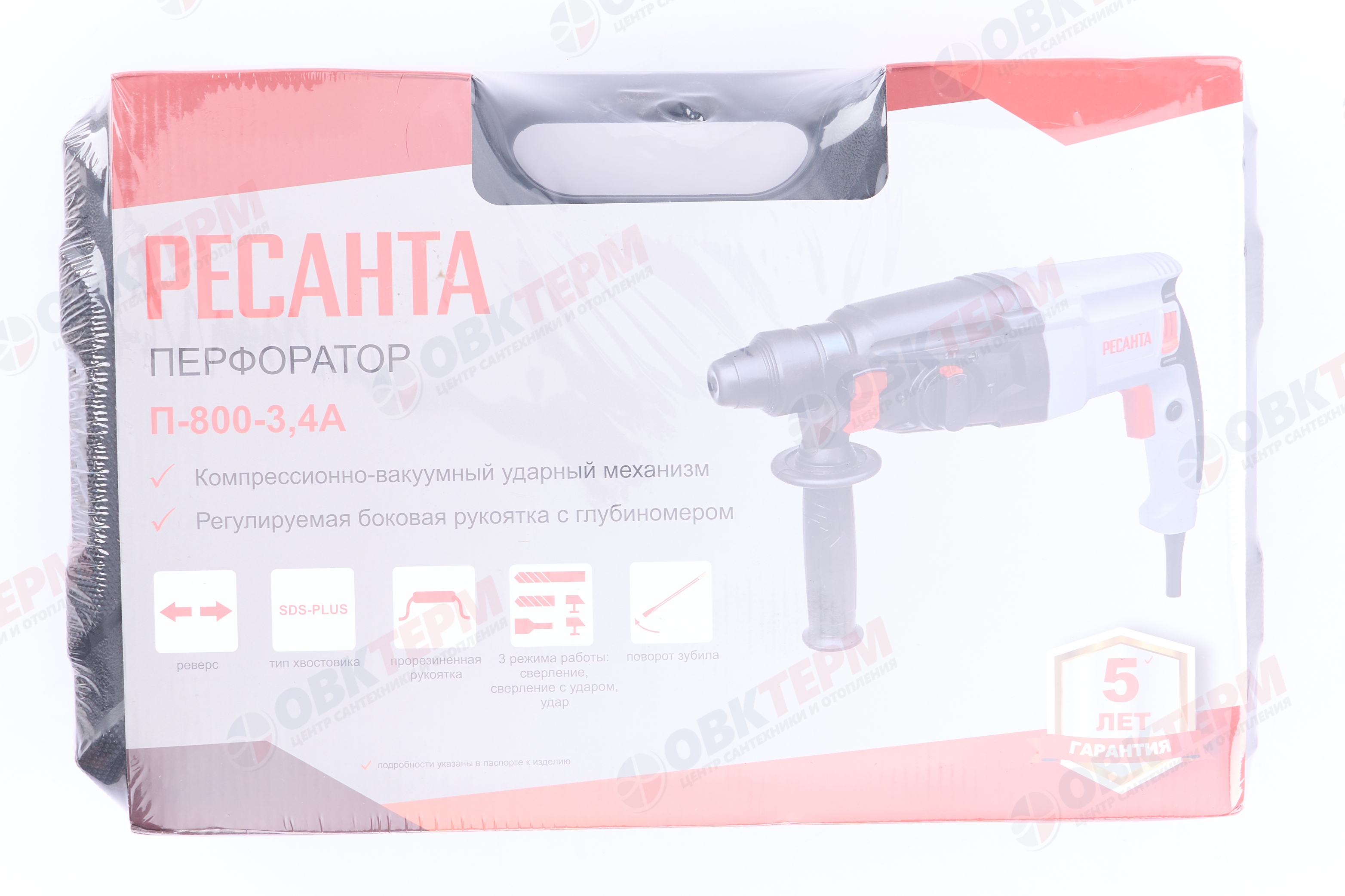 Перфоратор П-800-3,4А Ресанта - миниатюра №14